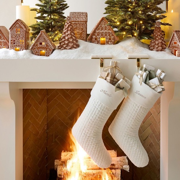 Pottery Barn Gingerbread House Stoneware New With Tag - Picture 4 of 13